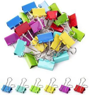 Binder Clips, 1.25 inch, 25 Pack Binder Clips, 1.25 inch, 25 Pack