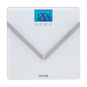 Body Composition Scale for Body Weight, Fat, Water and Muscle Mass - Digital Bathroom Scale with BMI, 8 User Memory, Accu-Glo Backlit Display, 440 lb Capacity, White Glass Body Composition Scale for Body Weight, Fat, Water and Muscle Mass - Digital Bathroom Scale with BMI, 8 User Memory, Accu-Glo Backlit Display, 440 lb Capacity, White Glass