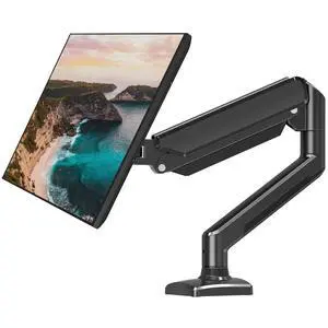 Single Monitor Mount Arm Fits up to 32 Inch, Desk Mount Holds 4.4-19.8lbs Computer Screen, Full Motion Monitor Desk Mount, VESA Mount 75x75, 100x100 Single Monitor Mount Arm Fits up to 32 Inch, Desk Mount Holds 4.4-19.8lbs Computer Screen, Full Motion Monitor Desk Mount, VESA Mount 75x75, 100x100
