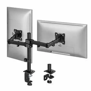 Dual Monitor Stand for 17-32" Screens, 22 lbs Each Dual Monitor Stand for 17-32" Screens, 22 lbs Each