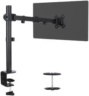 Single Monitor Arm Mount for 13-32 Inch Screen Up to 22lbs Single Monitor Arm Mount for 13-32 Inch Screen Up to 22lbs