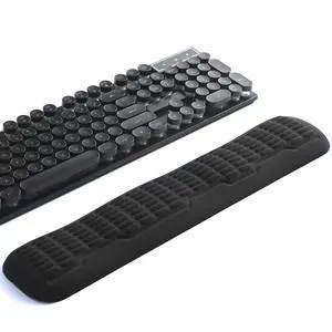 Memory Foam Keyboard Wrist Rest,Latest 3.0 Wave Curve Design,High-Resilience Memory Foam,Non-Slip Base Fits,Full-Sized Keyboards,Ideal for Work and Gaming(Black) Memory Foam Keyboard Wrist Rest,Latest 3.0 Wave Curve Design,High-Resilience Memory Foam,Non-Slip Base Fits,Full-Sized Keyboards,Ideal for Work and Gaming(Black)