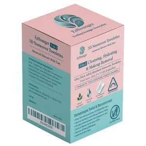 3-in-1 Makeup Remover Wipes 20ct Individually Wrapped for Travel Ultra-Thick 3D Nonwoven for Instant Waterproof Makeup Removal, Cleansing & Hydration, Alcohol-Free Hypoallergenic, Scented 3-in-1 Makeup Remover Wipes 20ct Individually Wrapped for Travel Ultra-Thick 3D Nonwoven for Instant Waterproof Makeup Removal, Cleansing & Hydration, Alcohol-Free Hypoallergenic, Scented