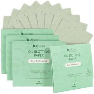Oil Blotting Sheets for Face Refills Only,DUcare 200 Sheets Green Tea Blotting Paper For Oily Skin Oil Blotting Sheets for Face Refills Only,DUcare 200 Sheets Green Tea Blotting Paper For Oily Skin