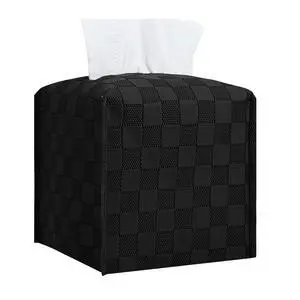 Tissue Box Cover, Tissue Box Holder, Tissue Holders Organizer | Square, Decorative, 5"X5"X5" Tissue Box Cover, Tissue Box Holder, Tissue Holders Organizer | Square, Decorative, 5"X5"X5"