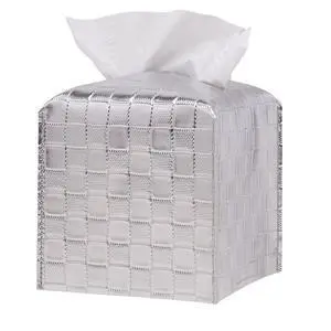 Tissue Box Cover, Tissue Box Holder, Tissue Holders Organizer | Square, Decorative, 5"X5"X5" Tissue Box Cover, Tissue Box Holder, Tissue Holders Organizer | Square, Decorative, 5"X5"X5"