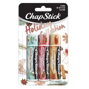 Holiday Collection 2017, Pack of 3, Holiday Cinnamon, Caramel Creme & Holiday Cocoa, 0.15 Oz Ea Holiday Collection 2017, Pack of 3, Holiday Cinnamon, Caramel Creme & Holiday Cocoa, 0.15 Oz Ea