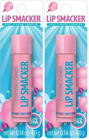Flavored Lip Balm, Flavored Moisturizing, Smoothing Soft Shine, Hydrating & Protecting Fun Tasty Flavors, Cruelty-Free & Vegan - Cotton Candy (Pack of 2) Flavored Lip Balm, Flavored Moisturizing, Smoothing Soft Shine, Hydrating & Protecting Fun Tasty Flavors, Cruelty-Free & Vegan - Cotton Candy (Pack of 2)