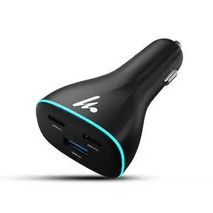PD 95W Superfast Charging 2.0 Car Charger, with 2XType C & USB-A, PPS & QC 3.0, Triple Port (65W + 30W + 18W), 12V24V Compatible, Multi-Layer Protection, 2-Years Manufacturer Warranty PD 95W Superfast Charging 2.0 Car Charger, with 2XType C & USB-A, PPS & QC 3.0, Triple Port (65W + 30W + 18W), 12V24V Compatible, Multi-Layer Protection, 2-Years Manufacturer Warranty