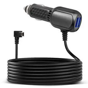 Mini-B USB Dash Cam Power Cord 90° Right Angle for Rexing V1/V1P/Pro/V5/V3, Byakov S6, Rove R2-4K NOT for Micro USB or Type-C10 Mini-B USB Dash Cam Power Cord 90° Right Angle for Rexing V1/V1P/Pro/V5/V3, Byakov S6, Rove R2-4K NOT for Micro USB or Type-C10