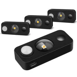 Black Motion Sensor Night Light, Wireless Rechargeable Puck Lights for Cabinet, Dimmable Stick on LED Closet Lights, Warm White Motion Sensor Light Indoor(4 Pack) Black Motion Sensor Night Light, Wireless Rechargeable Puck Lights for Cabinet, Dimmable Stick on LED Closet Lights, Warm White Motion Sensor Light Indoor(4 Pack)