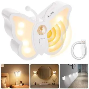 Motion Sensor Night Light, Rechargeable Stair Lights, Wireless with Magnetic Stick on Wall Light for Hallway, Bathroom, Bedroom, Kitchen, Portable for Outdoor Camping, Warm White, 1 Pack Motion Sensor Night Light, Rechargeable Stair Lights, Wireless with Magnetic Stick on Wall Light for Hallway, Bathroom, Bedroom, Kitchen, Portable for Outdoor Camping, Warm White, 1 Pack