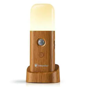 Motion Sensor Night Light, Rechargeable LED Long Lasting Battery, Warm Soft Glow, Cordless, Stick-Anywhere Magnetic Light for Hallway, Stairs, Bedroom, Nursery, Bathroom (1 Pack) Motion Sensor Night Light, Rechargeable LED Long Lasting Battery, Warm Soft Glow, Cordless, Stick-Anywhere Magnetic Light for Hallway, Stairs, Bedroom, Nursery, Bathroom (1 Pack)