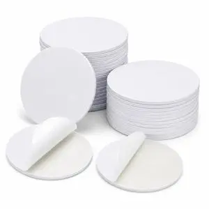 50PCS Coin Cards NFC Tags, Blank NTAG215 NFC Cards Rewitable NFC Chip 25mm/1inch Round 215 Cards with Adhesive Back Compatible with TagMo and Amiibo and NFC Enabled Mobile Phones and Devices 50PCS Coin Cards NFC Tags, Blank NTAG215 NFC Cards Rewitable NFC Chip 25mm/1inch Round 215 Cards with Adhesive Back Compatible with TagMo and Amiibo and NFC Enabled Mobile Phones and Devices