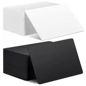 100 Pcs White and Black Nfc Cards Blank Tags 504 Bytes Digital Programmable Business Cards Chip Compatible with Nfc Enabled Mobile Phones & Devices 100 Pcs White and Black Nfc Cards Blank Tags 504 Bytes Digital Programmable Business Cards Chip Compatible with Nfc Enabled Mobile Phones & Devices