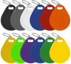NFC Tags 215 NFC Keytags Black NFC fob Rewritable NFC 215 Tag NFC Business Card Programmable NFC Tag 504 Bytes MemoryCompatible with Android & iPhones (Colorful-NTAG215-3#) NFC Tags 215 NFC Keytags Black NFC fob Rewritable NFC 215 Tag NFC Business Card Programmable NFC Tag 504 Bytes MemoryCompatible with Android & iPhones (Colorful-NTAG215-3#)