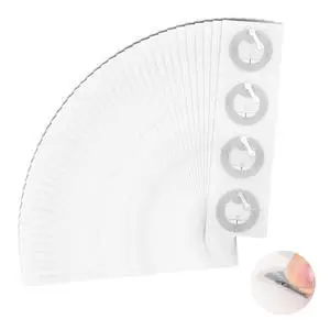 200 Pcs NFC Tags Sticker Ntag216 NFC Stickers Programmable Rewritable RFID Sticker 888 Bytes Memory Adhesive Labels Compatible with NFC Enabled Smartphones and Devices 200 Pcs NFC Tags Sticker Ntag216 NFC Stickers Programmable Rewritable RFID Sticker 888 Bytes Memory Adhesive Labels Compatible with NFC Enabled Smartphones and Devices