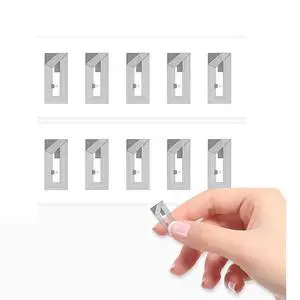 NFC Tags Sticker with Original NTAG215 Chip11 * 21mmTransparent RFID Tags Rewritable 504 Bytes MemorySuitable for All NFC-Enabled Devices (10PCS) NFC Tags Sticker with Original NTAG215 Chip11 * 21mmTransparent RFID Tags Rewritable 504 Bytes MemorySuitable for All NFC-Enabled Devices (10PCS)