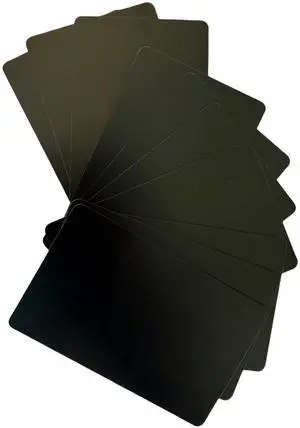 Matte Black NTAG215 NFC Blank PVC Cards for TagMo Amiibo, NFC Android & iPhone Phones, Pack of 10 Matte Black NTAG215 NFC Blank PVC Cards for TagMo Amiibo, NFC Android & iPhone Phones, Pack of 10