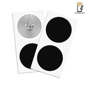 10PCS Black NFC Tags NTAG215 NFC Stickers NFC Lables Compatible with Android & iPhone 504 Bytes Memory Fully Programmable-Timeskey NFC 10PCS Black NFC Tags NTAG215 NFC Stickers NFC Lables Compatible with Android & iPhone 504 Bytes Memory Fully Programmable-Timeskey NFC
