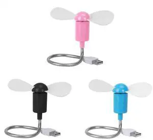 Mini Mobile USB Powered Cooling Fan Flexible Goose neck Air Blower For Desktop PC Computer Laptop Notebook Tablet 3 Pack (Pink/Black/Blue) Mini Mobile USB Powered Cooling Fan Flexible Goose neck Air Blower For Desktop PC Computer Laptop Notebook Tablet 3 Pack (Pink/Black/Blue)