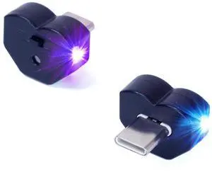 Mini USB Type C LED Light, 8 Color RGB Interior Atmosphere Lighting for Phone, Laptop, Keyboard, Night Lamp, Decoration Brightness Direction Adjustable(Quantity: 2) Mini USB Type C LED Light, 8 Color RGB Interior Atmosphere Lighting for Phone, Laptop, Keyboard, Night Lamp, Decoration Brightness Direction Adjustable(Quantity: 2)