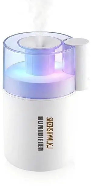 Mini Humidifier, 2-in-1 Aroma Diffuser & Humidifier, 7-Color LED Night Light, USB Portable, 4H/8H Timer, Auto Shut-Off, for Travel, Hotel, Car, Office, Personal Use (white, 2.8*3.2*4.7) Mini Humidifier, 2-in-1 Aroma Diffuser & Humidifier, 7-Color LED Night Light, USB Portable, 4H/8H Timer, Auto Shut-Off, for Travel, Hotel, Car, Office, Personal Use (white, 2.8*3.2*4.7)