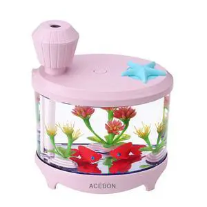Portable Mini Humidifier, 460ml Cool Mist Small Humidifier, USB Quiet Operation Desktop Humidifiers for Baby Bedroom Travel Office Home, 2 Mist Modes (Pink) Portable Mini Humidifier, 460ml Cool Mist Small Humidifier, USB Quiet Operation Desktop Humidifiers for Baby Bedroom Travel Office Home, 2 Mist Modes (Pink)