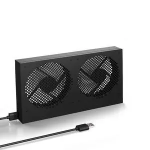 USB Computer Cooling Fan - High Airflow for Routers, PS5, Small Electronics - Up to 1900RPM USB Computer Cooling Fan - High Airflow for Routers, PS5, Small Electronics - Up to 1900RPM