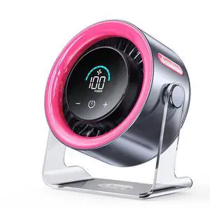 USB Desk Fan for Bedroom: 100 Speeds Digital Display Quiet Portable Fan with Turbo Airflow, 120° Rotating Small Rechargeable Battery Desktop & Wall-Mounted Fans for Bedroom Home Office USB Desk Fan for Bedroom: 100 Speeds Digital Display Quiet Portable Fan with Turbo Airflow, 120° Rotating Small Rechargeable Battery Desktop & Wall-Mounted Fans for Bedroom Home Office