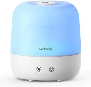2L Cool Mist Humidifier for Bedroom with 360° Adjustable Nozzle, High and Low Mist Levels, Ultra-Low Noise, Light-Off, No BPA, Auto Shut Off, Ideal Baby Humidifier with Easy Top Filling 2L Cool Mist Humidifier for Bedroom with 360° Adjustable Nozzle, High and Low Mist Levels, Ultra-Low Noise, Light-Off, No BPA, Auto Shut Off, Ideal Baby Humidifier with Easy Top Filling