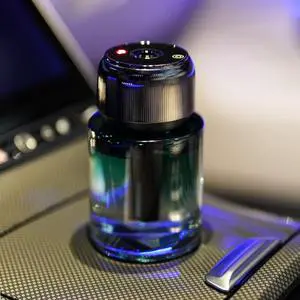 Smart Air Freshener, MyPerfume Car Diffuser USB Aromatherapy Essential Oil Humidifier, Mini Portable Scent Diffuser for Car, Home & Office MyBlue 160ml Smart Air Freshener, MyPerfume Car Diffuser USB Aromatherapy Essential Oil Humidifier, Mini Portable Scent Diffuser for Car, Home & Office MyBlue 160ml