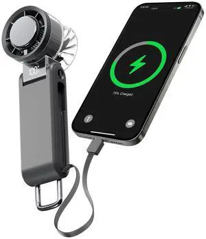 Handheld Turbo Fan, 4000mAh Power Bank Portable Fan Handheld Turbo Fan, 4000mAh Power Bank Portable Fan