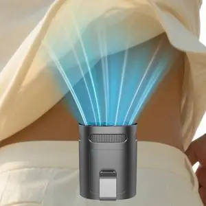 Portable Waist Fan Rechargeable-Mini Small Personal Battery Operated Fan,Hands Free Clip On Fans for Shirt Pants Belt Buckle Loop Pocket,Black Silent Necklace Wear Cooling AC for Adults Child Outdoor Portable Waist Fan Rechargeable-Mini Small Personal Battery Operated Fan,Hands Free Clip On Fans for Shirt Pants Belt Buckle Loop Pocket,Black Silent Necklace Wear Cooling AC for Adults Child Outdoor