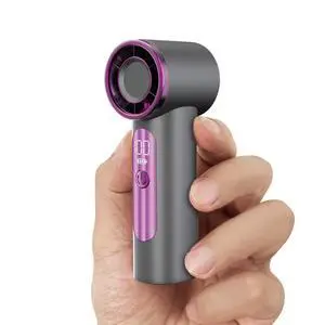 iFan, Portable Mini Handheld Fan, Personal Small Turbo Fans Rechargeable for Travel - Gray iFan, Portable Mini Handheld Fan, Personal Small Turbo Fans Rechargeable for Travel - Gray