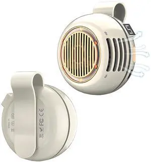 Portable Silent Mini Bladeless Fan Clip On, 5 Speeds 360° Rotatable Clip on Fan for Shirt & Waist, USB Rechargeable Small Fans Portable, 2026 New Whirlwind Fans for Outdoor/Travel/Office (White) Portable Silent Mini Bladeless Fan Clip On, 5 Speeds 360° Rotatable Clip on Fan for Shirt & Waist, USB Rechargeable Small Fans Portable, 2026 New Whirlwind Fans for Outdoor/Travel/Office (White)