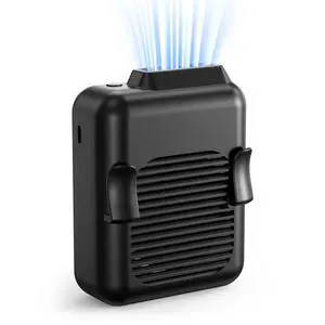 Portable Waist Clip Fan, 6000mAh Battery Operated Necklace Fan, 23 Hours Working Time, 3 Speeds, 5100RPM Strong Airflow Hands-free Belt Fan for Outdoor Works, Farm, Hiking, Camping, Travel Portable Waist Clip Fan, 6000mAh Battery Operated Necklace Fan, 23 Hours Working Time, 3 Speeds, 5100RPM Strong Airflow Hands-free Belt Fan for Outdoor Works, Farm, Hiking, Camping, Travel