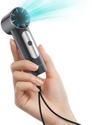 Mini Handheld Fan, 4 Gear Wind, Battery Operated, Up to 18 Working Hours,LED Display, Pocket Design for Outdoor Activities,Travel,Summer,Concerts,Every Festival Gift for Anyone (Black) Mini Handheld Fan, 4 Gear Wind, Battery Operated, Up to 18 Working Hours,LED Display, Pocket Design for Outdoor Activities,Travel,Summer,Concerts,Every Festival Gift for Anyone (Black)