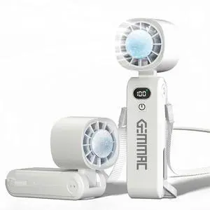 Portable Handheld Turbo Fan with Ice Cooling, 5-in-1 Mini Desk Fan 5 Speeds 13000RPM High Speed 5000mAh Battery Rechargeable Personal Foldable Fans with LED Display Travel Outdoor Office Summer Portable Handheld Turbo Fan with Ice Cooling, 5-in-1 Mini Desk Fan 5 Speeds 13000RPM High Speed 5000mAh Battery Rechargeable Personal Foldable Fans with LED Display Travel Outdoor Office Summer