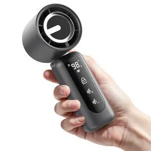 Portable Handheld Mini Fan,Speed(1-100) Adjustable Turbo Personal Fan,4000mAh Battery Rechargeable,AI Digital Display,Gifts for Women Men Camping Travel Summer Outdoor Portable Handheld Mini Fan,Speed(1-100) Adjustable Turbo Personal Fan,4000mAh Battery Rechargeable,AI Digital Display,Gifts for Women Men Camping Travel Summer Outdoor