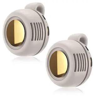 2PCS Portable Electric Mini Bladeless Fan, Silent Mini Adjustable Clip-On USB Rechargeable Fan, 3-Speed Ultra-Quiet Personal Cooling Fan 2PCS Portable Electric Mini Bladeless Fan, Silent Mini Adjustable Clip-On USB Rechargeable Fan, 3-Speed Ultra-Quiet Personal Cooling Fan