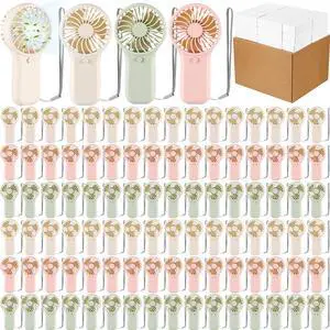 24 Pack Mini Portable Fans Bulk with Lanyard Small Handheld Fans Gifts Bulk for Wedding Summer Travel Beach Gym Camping Makeup (Lanyard,3 Colors) 24 Pack Mini Portable Fans Bulk with Lanyard Small Handheld Fans Gifts Bulk for Wedding Summer Travel Beach Gym Camping Makeup (Lanyard,3 Colors)