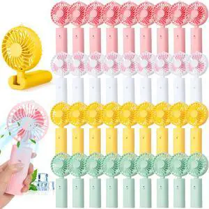 36 Pcs Mini Handheld Fans Bulk, 180° Foldable Portable Personal Fans, Small Desk Fan for Wedding Guests, Summer Party Favors, Beach Outdoor Events, Classroom Gifts (Multicolor) 36 Pcs Mini Handheld Fans Bulk, 180° Foldable Portable Personal Fans, Small Desk Fan for Wedding Guests, Summer Party Favors, Beach Outdoor Events, Classroom Gifts (Multicolor)
