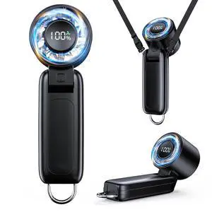 Handheld Fan, Portable Fan, 1-100 Speed Adjustable Turbo Fan, 5000mAh Rechargeable Mini Personal Fan with Foldable Design and LED Display for Travel, Office, Home and Outdoor Use Black Handheld Fan, Portable Fan, 1-100 Speed Adjustable Turbo Fan, 5000mAh Rechargeable Mini Personal Fan with Foldable Design and LED Display for Travel, Office, Home and Outdoor Use Black