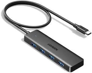 USB C Hub, 4 Ports USB A Splitter Ultra-Slim USB Expander for Mouse, Keyboard, Flash Drive, U Disk, Printer Compatible with Laptop, Desktop PC, Xbox, PS5, and More 2FT USB C Hub, 4 Ports USB A Splitter Ultra-Slim USB Expander for Mouse, Keyboard, Flash Drive, U Disk, Printer Compatible with Laptop, Desktop PC, Xbox, PS5, and More 2FT