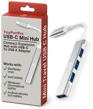 U114C USB Hub 4-Port Mini USB C Hub with USB-A and USB-C 3.0/2.0 Ports, Multiport Adapter for Laptop, Desktop, MacBook, Chromebook, and PC Expansion U114C USB Hub 4-Port Mini USB C Hub with USB-A and USB-C 3.0/2.0 Ports, Multiport Adapter for Laptop, Desktop, MacBook, Chromebook, and PC Expansion