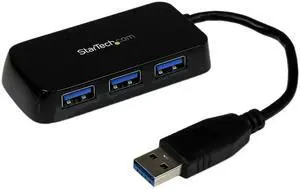 4-Port USB 3.0 Hub 5Gbps, TAA, SuperSpeed, Black (ST4300MINU3B) 4-Port USB 3.0 Hub 5Gbps, TAA, SuperSpeed, Black (ST4300MINU3B)