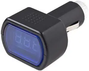 Car LED Digital Voltmeter, DC 12V 24V Cigarette Lighter Voltage Meter, Digital Battery Voltage Gauge Monitor, Universal Auto Electric Volt Display Accessories for Car Truck (1PC) Car LED Digital Voltmeter, DC 12V 24V Cigarette Lighter Voltage Meter, Digital Battery Voltage Gauge Monitor, Universal Auto Electric Volt Display Accessories for Car Truck (1PC)