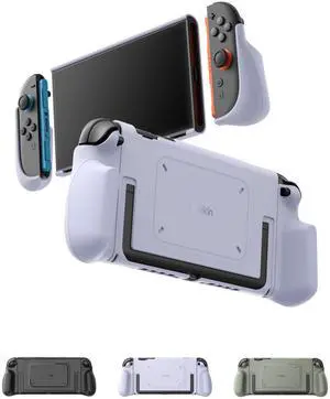 Nintendo Switch 2 Case Grip, Dockable & Quick-Release Design, Ergonomic Non-Slip, Kickstand Compatible Protective Case, Detachable & Comfortable Joy-Con 2 Handheld Grip, Travel Controller case Nintendo Switch 2 Case Grip, Dockable & Quick-Release Design, Ergonomic Non-Slip, Kickstand Compatible Protective Case, Detachable & Comfortable Joy-Con 2 Handheld Grip, Travel Controller case