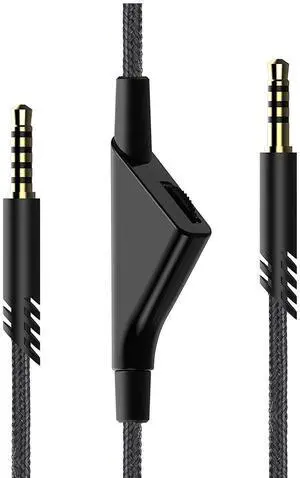 Replacement for Astro A40 Cord, A10 Headset Cable Braided Wire, 6.5 Feet/2.0 M Volume Control Cable Compatible with Astro A40TR/A40/A10 Gaming Headsets Cord Replacement for Astro A40 Cord, A10 Headset Cable Braided Wire, 6.5 Feet/2.0 M Volume Control Cable Compatible with Astro A40TR/A40/A10 Gaming Headsets Cord